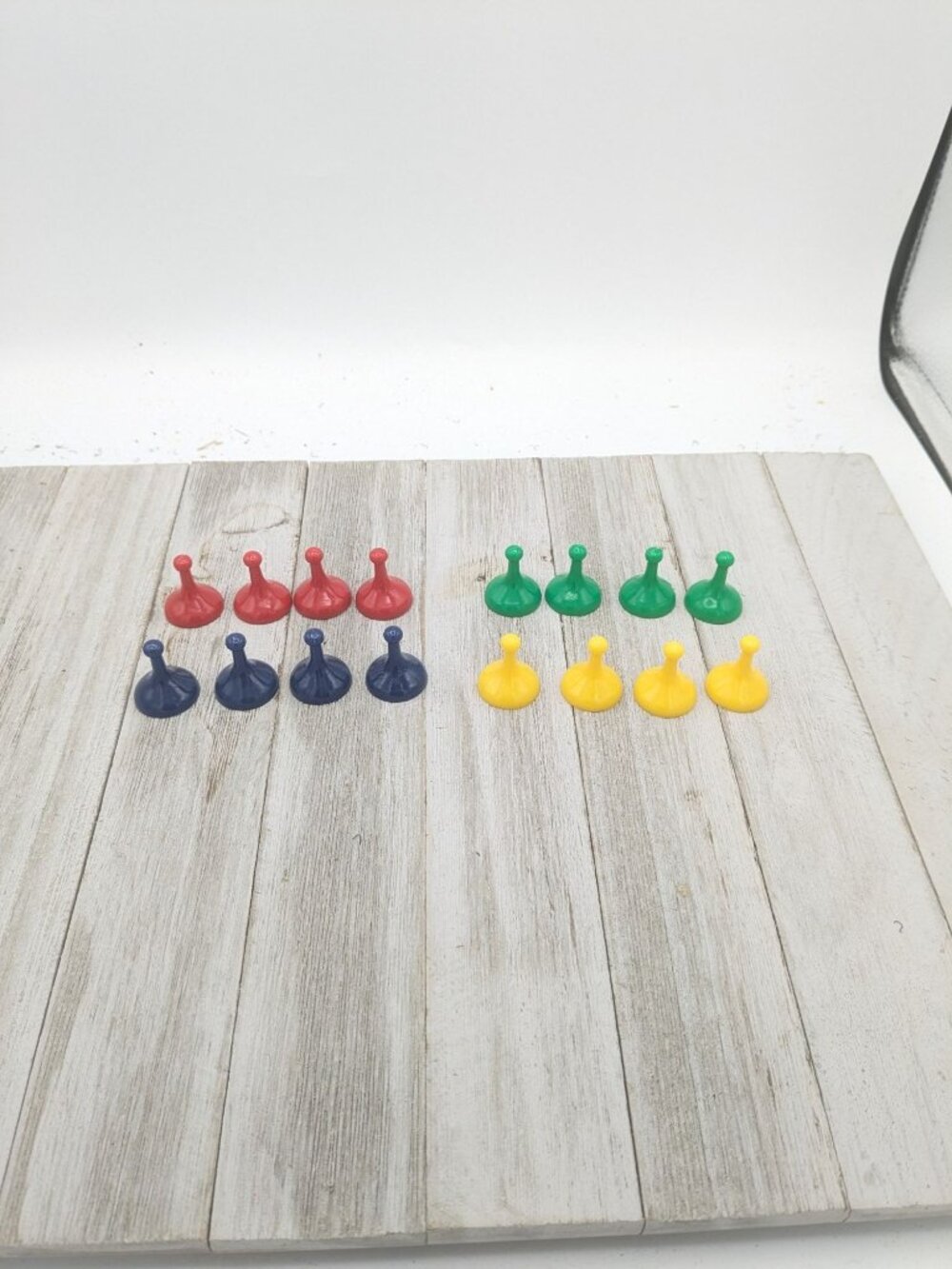 1950 Sorry Board Game Replacement Movers Tokens Pieces Set of 16